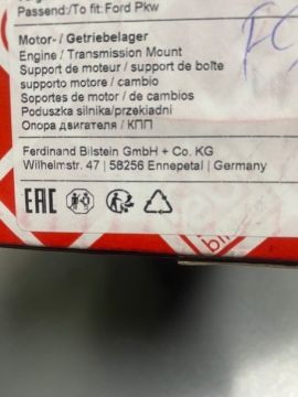 Şanzuman Alt Takozu ALEMİNYUM 1.5 1.6 tdci Focus Volvo Cmax Febi Germany 29747 AV616P082