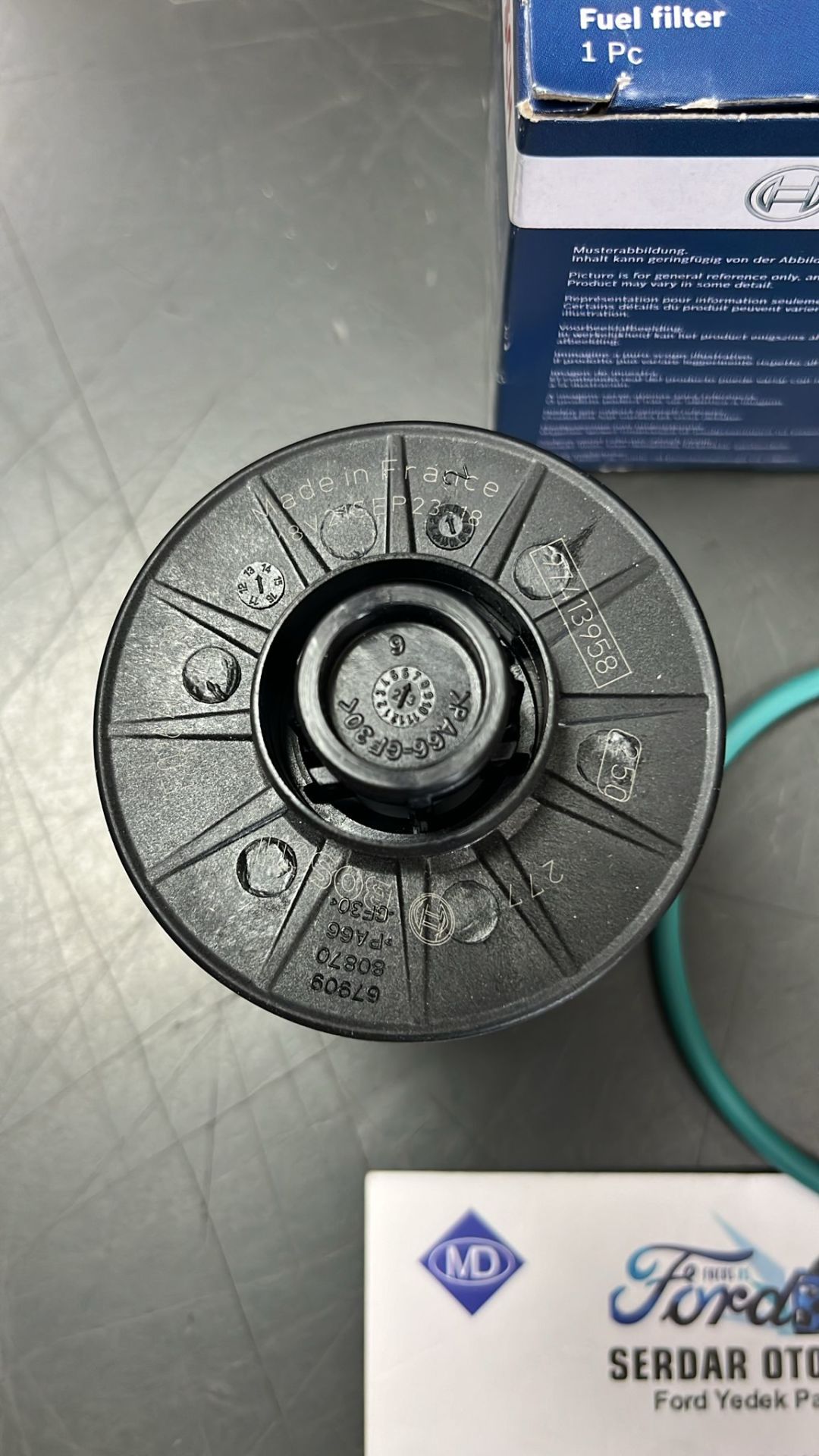 Mazot Yakıt Filtre Elemanı Euro6 Tdci Focus Kuga Volvo Connect Courier F026402533