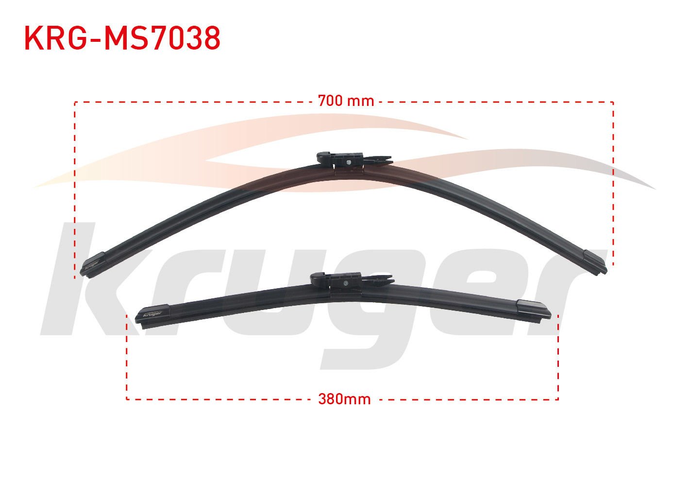 Ford Courier Ön Cam Silecek Takımı 700-380MM 14-23 Arası