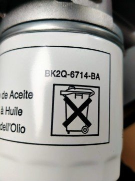 Motor Yağ Soğutucu Komple Transit Orjinal Ford bk3q6b624 V347 155PS