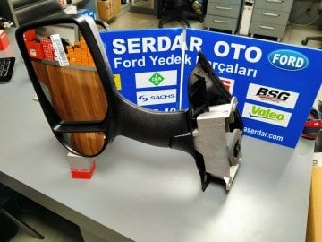 Transit Dış Dikiz Aynası Sol Elektrikli Komple Uzun Kol V347 Orjinal 6c1617683dg