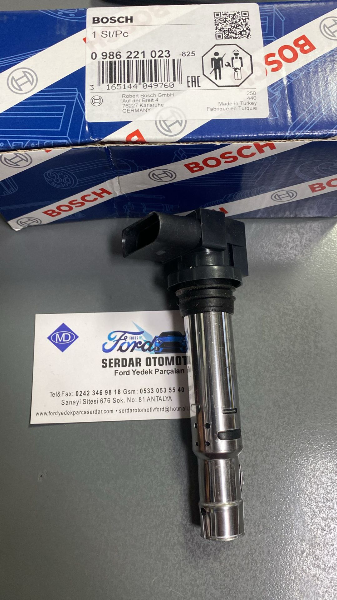 VW ATEŞLEME BOBİNİ POLO-GOLF4-GOLF5-BORA-CORDOBA-FABİA BBY BUD BKY CAXA BLP BAG 1.4 TSİ 1.6 16V BOSCH 0986221023 036905715F 036905715 AR-ORT