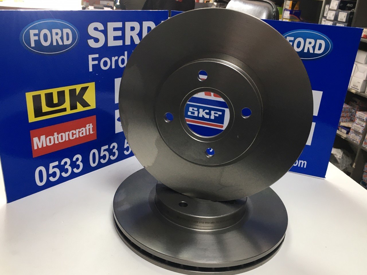 Ford Focus1 & Fiesta - Fusion Ön Fren Disk Aynası  Bosch 0986479R64 98AB1125B1F ..TAKIM FİYATIDIR.. (Kargosu Ücretsiz)