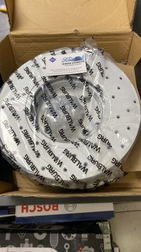 Ön Fren Disk Kaplamalı Performans Delikli Courier EY16 1125