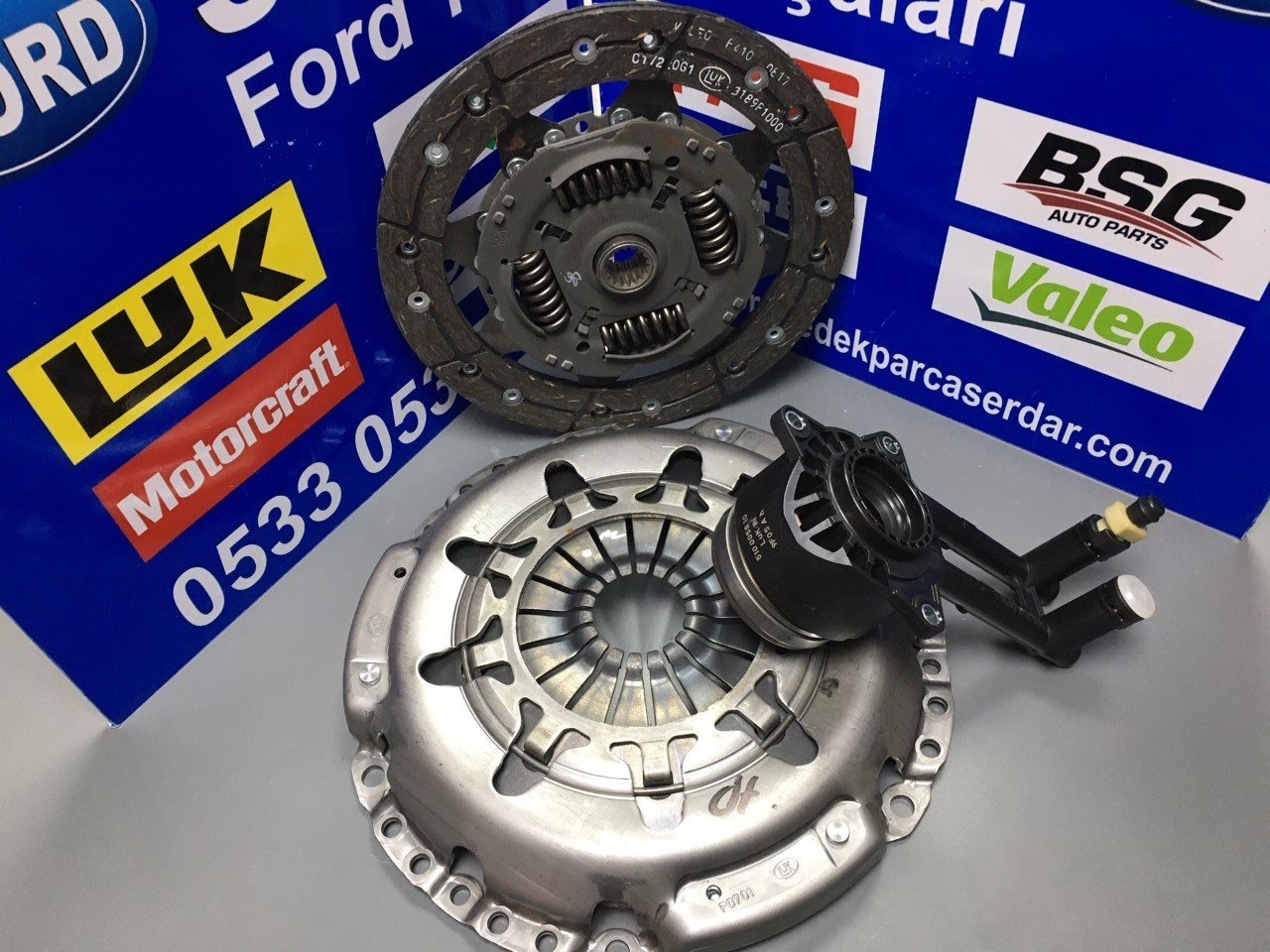 Focus1 mk1 Debriyaj Seti Bilyalı 1.6 Motor Benzinli 2003-2005 ARASI LUK ORJİNAL 241409