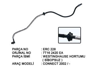 Westinghouse Hortumu Subapsız 2003-2013 Arası Connect  7T162420EA