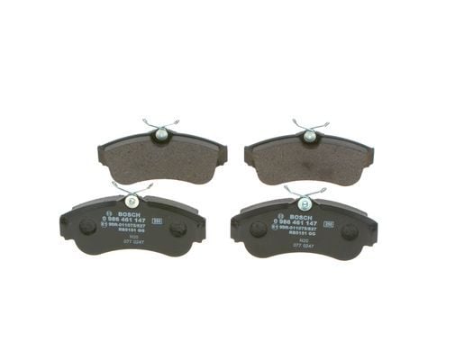 DİSK BALATA - ÖN - WVA 21546 - 129.2X57.2X17.5 MM -