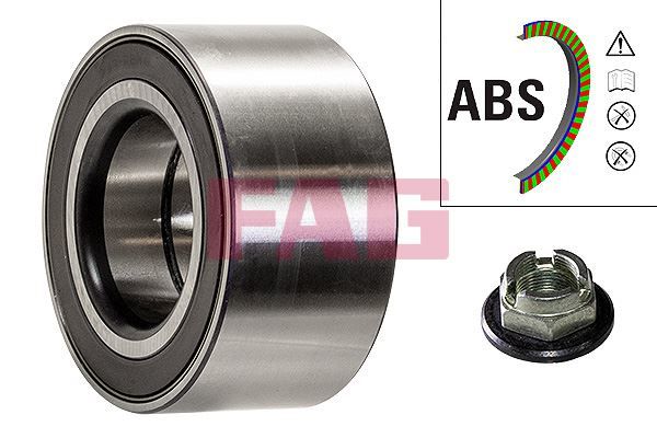 ÖN TEKER RULMANI FORD MONDEO 96 07 VOLVO S40 1.6 1.8 1.9 2.0 T V40 99 04 JAGUAR XTYPE 01 09 40.x75x37 ABS LI 93BX1K018AA-C2S8276