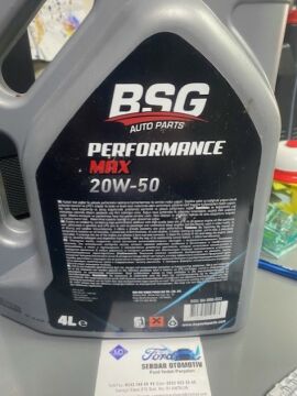 MOTOR YAĞI 20W50 4LT PERFORMANCE MAX BSG