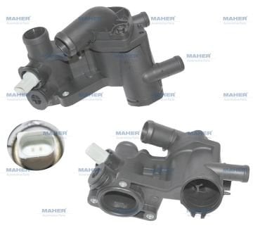 TERMOSTAT YUVASI KOMPLE POLO / İBİZA / FABİA / ROOMSTER 09-15 ARASI CGGB BUD BXW 1.4 TSİ BENZİNLİ MAHER 09871 032121111CG 2-K-32-AR