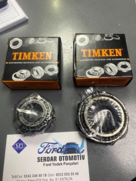 TAUNUS ÖN TEKER İÇ DIŞ BİLYA SETİ KEÇELİ TIMKEN