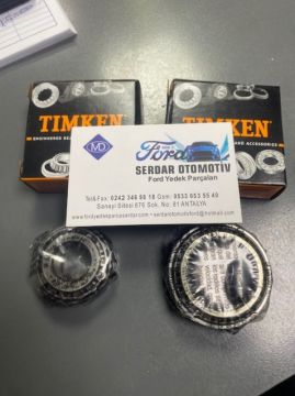 Ford TAUNUS ÖN TEKER Porya İÇ DIŞ BİLYA SETİ KEÇELİ 79-93 Arası TIMKEN