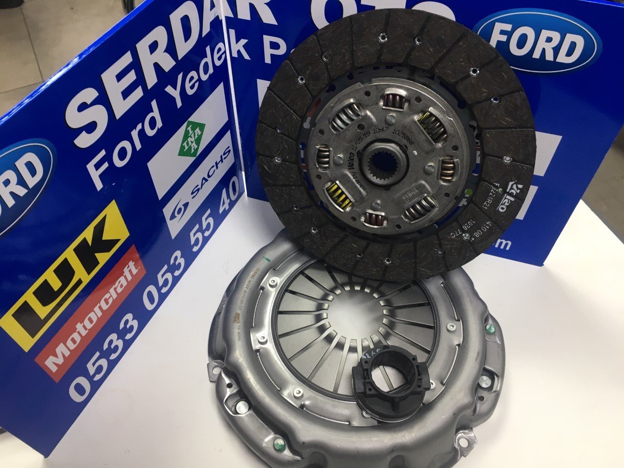 Ford Transit Debriyaj seti Bilyalı 120 190 1993-2001 Arası Valeo 826296 (