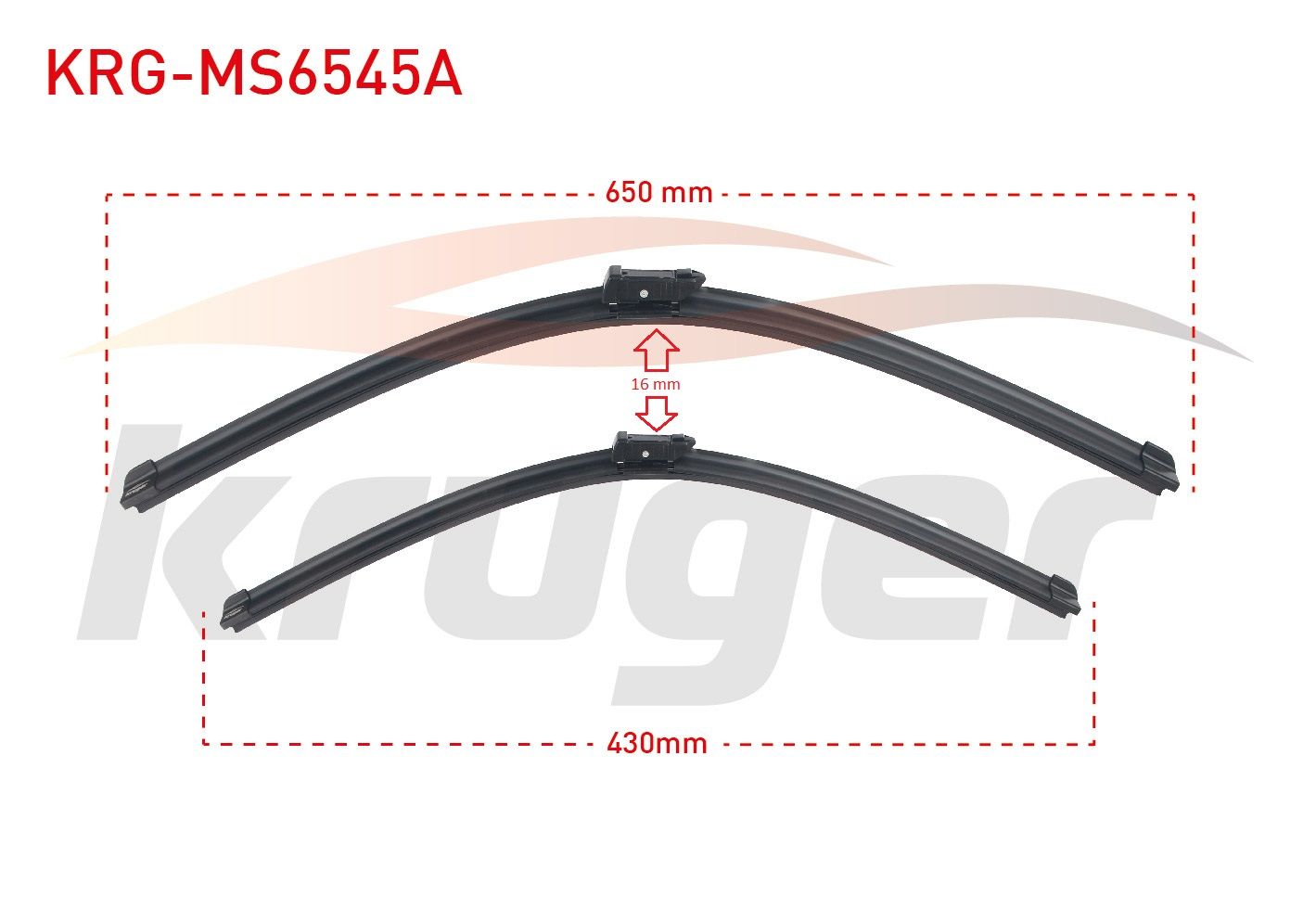 Vw Ön Cam Silecek Takımı 2013- sonrası GOLF7-Audi A3-PASSAT B8 Skoda Superb Skoda Karoq Seat MS6545A 5G1998002 8V1955425