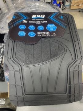 Paspas Takımı 5 Parça Üniversal Siyah Renk Tüm Araçlara BSG 99-993-001 (Kargosu Ücretsiz)