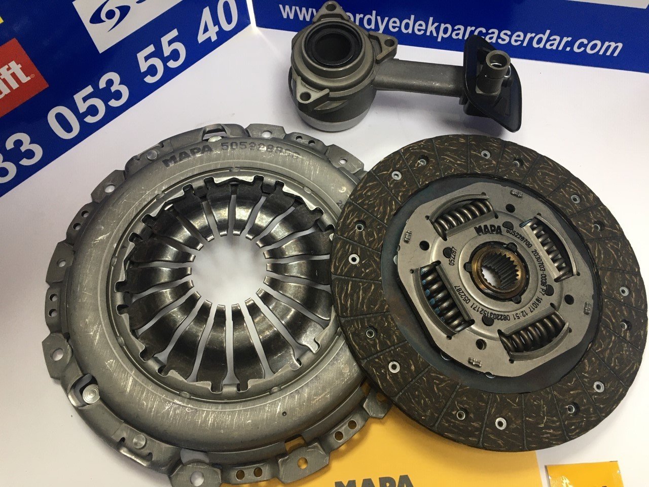 Debriyaj baskı balata bilyalı tk set 2.0 motor Focus 1