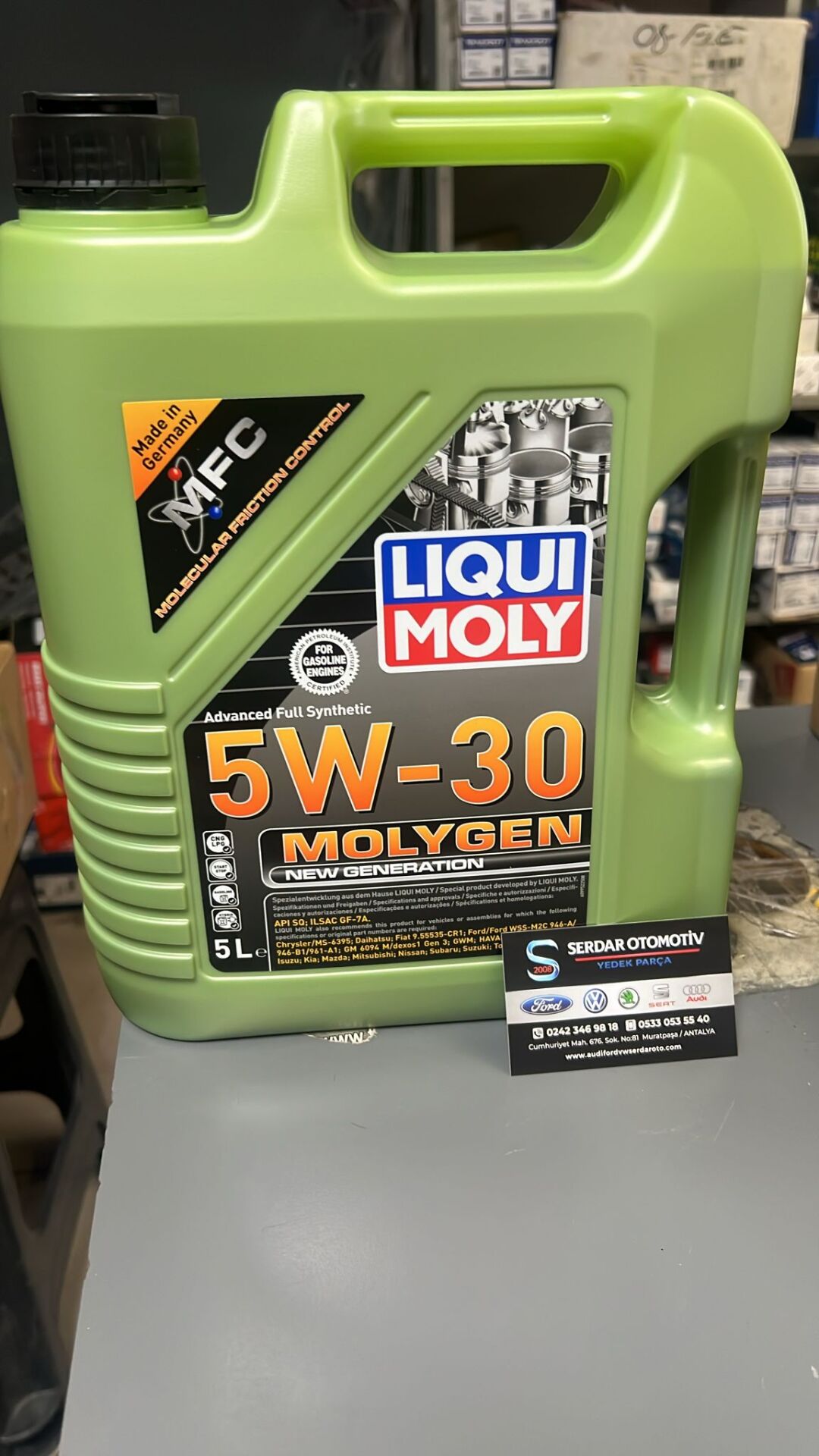 Liqui Moly Molygen New Generation 5W30 Motor Yağı 5 Litre LI9952