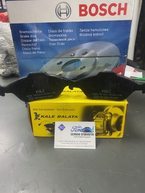 Fiesta - Fusion Ön Fren Disk ve Balata Takımı Set fiyatıdır..Bosch 0986479R64 98AB1125B1F Kale 2360418805