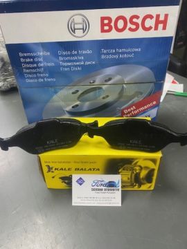 Fiesta - Fusion Ön Fren Disk ve Balata Takımı Set fiyatıdır..Bosch 0986479R64 98AB1125B1F Kale 2360418805 (Kargosu Ücretsiz)