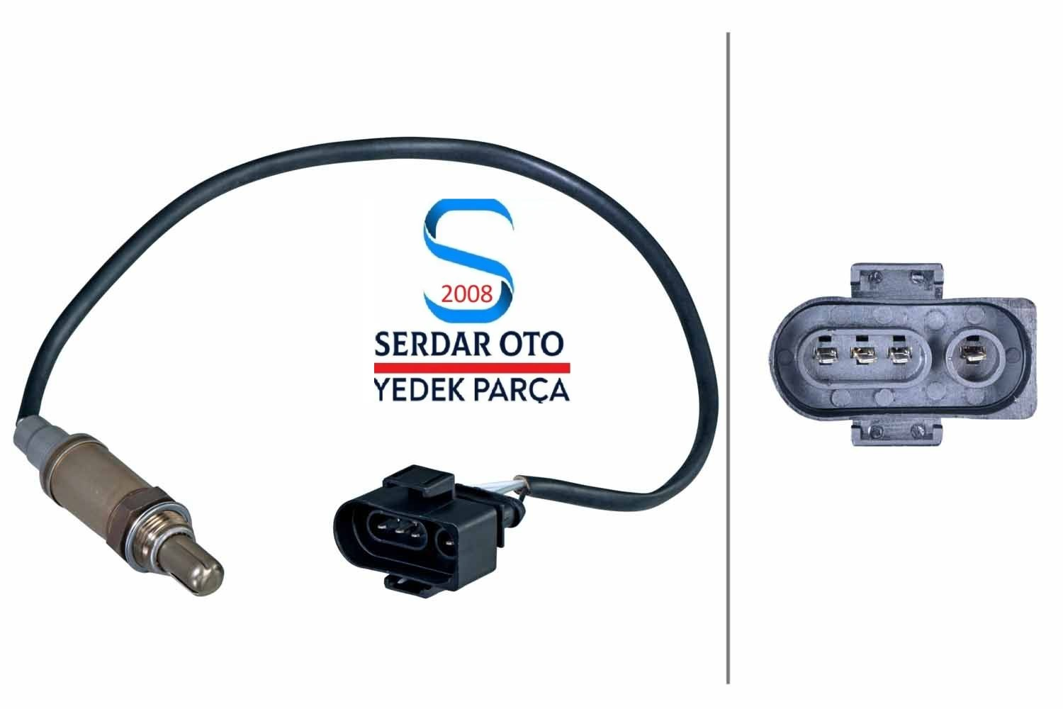 VOLKSWAGEN POLO CLASSİC OKSİJEN SENSÖRÜ HELLA 6PA358243291 030906265AD (Kargosu Ücretsiz)