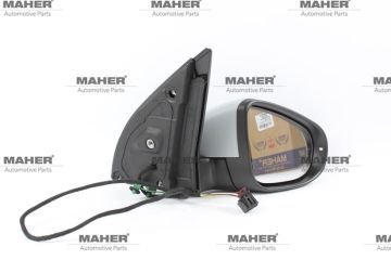 DIŞ DİKİZ AYNASI SAĞ KOMPLE SİNYALLİ ISITMALI ASTARLI GOL6 08-12 ARASI MHR-15166 5K0857507AD9B9
