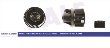 Ford Focus Cmax Kalorifer Motoru 06-11 Arası Kale 343405 3M5H18456