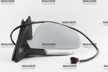 AYNA DIŞ DİKİZ JETTA 05-10 ARASI ELEKTRİKLİ, ISITMALI, SİNYALLİ,ASTARLI SOL 1K1857507BG9B9 15179 2-32-AR