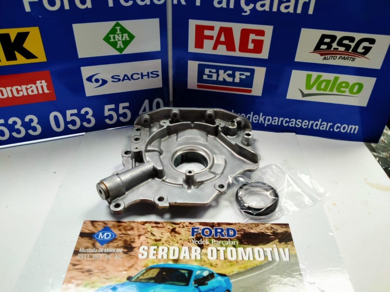 Motor Yağ pompası Euro4 1.6 TDCİ Dizel 2003-2011 arası Focus Cmax Fusion PİERBURG 3M5Q6600 (=LÜTFEN AÇIKLAMA BÖLÜMÜNÜ OKUYUNUZ=)