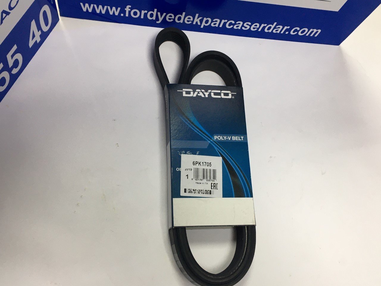 Ford Fiesta V Kayışı 1.4 TDCİ 2002-2008 Yıllar Arası DAYCO 6PK1705