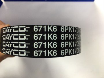 Ford Fiesta V Kayışı 1.4 TDCİ 2002-2008 Yıllar Arası DAYCO 6PK1705