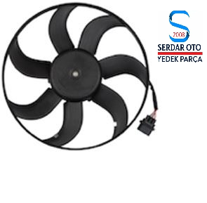VOLKSWAGEN POLO İBİZA FAN MOTORU TEK 385MM 275/90W 6Q0959455AD MGA83191 Dp.