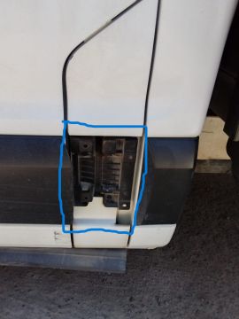 Ford Transit Depo Kapak Kuşağı Alt Kaplama Sol  14-23 Arası BK31V29427CF 1-35