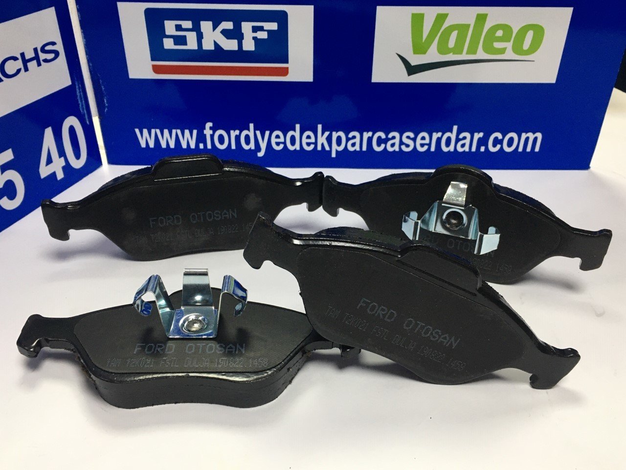 Ford Fiesta 02-08 ve Fusion 03-11 Ön Fren Balata Takımı Orjinal tamt2k021fstL