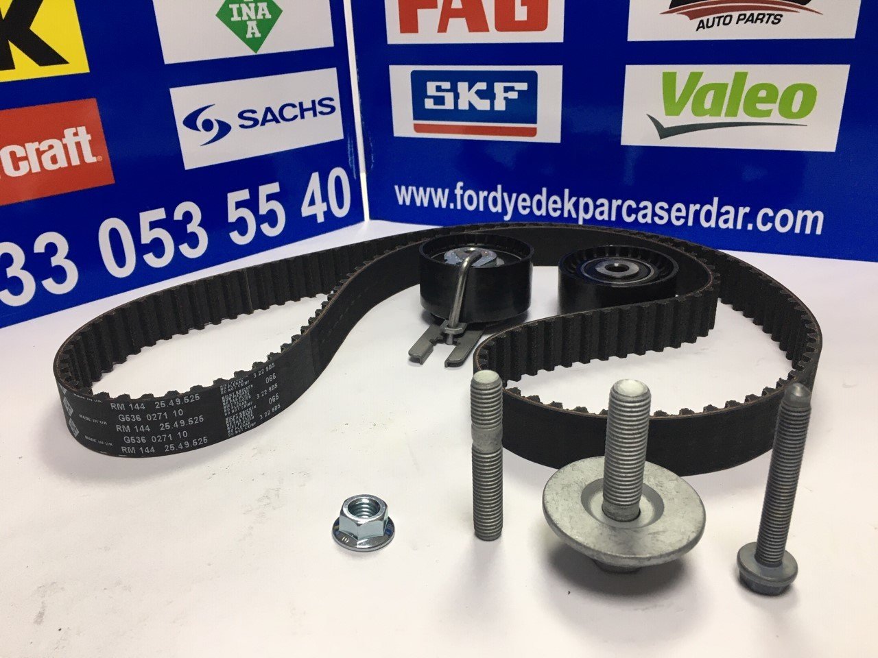 Focus Cmax VolvoS40 c30 v50 Triger Kayış Seti 1.6 Dizel Euro4 İNA 530037510 3M5Q8A615