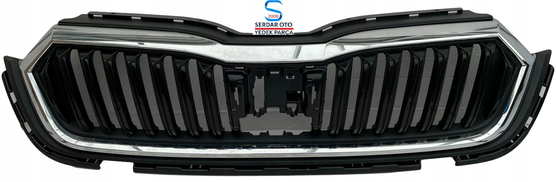 SKODA OCTAVİA ÖN PANJUR KROM ÇERÇEVELİ RADARSIZ 20-SONRASI 5E3853653ZD4 D1-KAP3 (Kargosu Ücretsiz)
