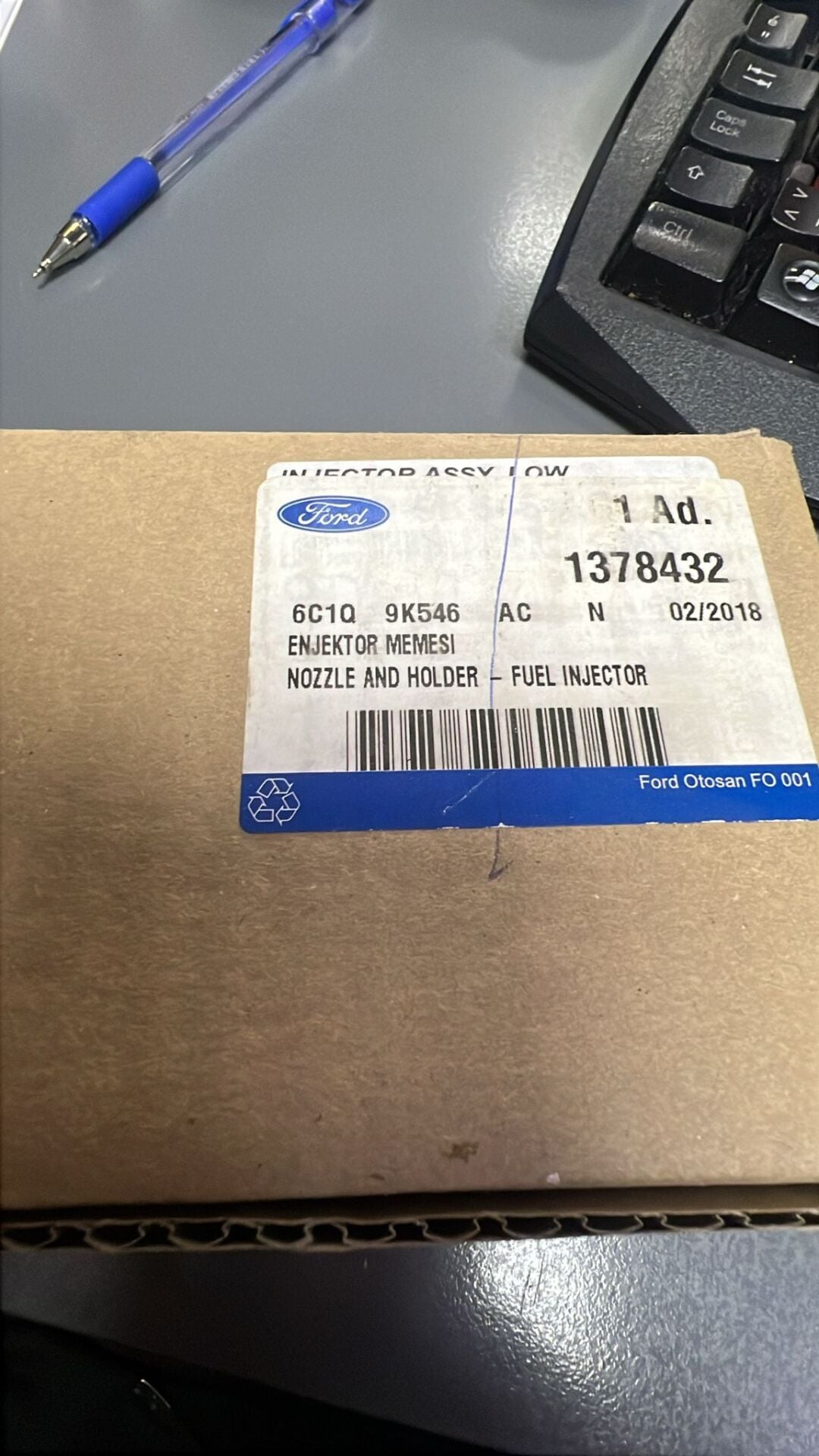 Ford Transit Enjektör Takımı V347/BOXER-3/JUMPER-3 / DUCATO 06- 2.2/2.4 TDCİ/HDİ 6C1Q9K546AC