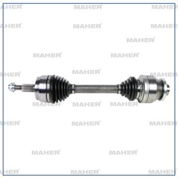 Transporter Sol Ön Aks Komple T5 AXD 2.5 TDİ T6 TDİ 140PS CAAC 613MM 7H0407271AA MAHER 18552