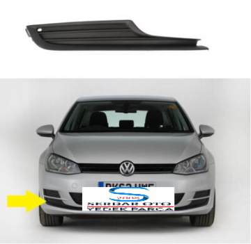 VOLKSWAGEN GOLF7 SİS FAR ÇERÇEVESİ ALT KAPAĞI SAĞ SİS DELİKSİZ 13-17 ARASI 5G08536669B9 2-121 (Kargosu Ücretsiz)