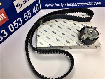 Triger kayış seti 1.25 1.4 1.6 Motor Bezinli Focus Fiesta Fusion Mondeo (Dayco Kayışlı) Fomoco 5M5Q8A615 (Kargosu Ücretsiz)