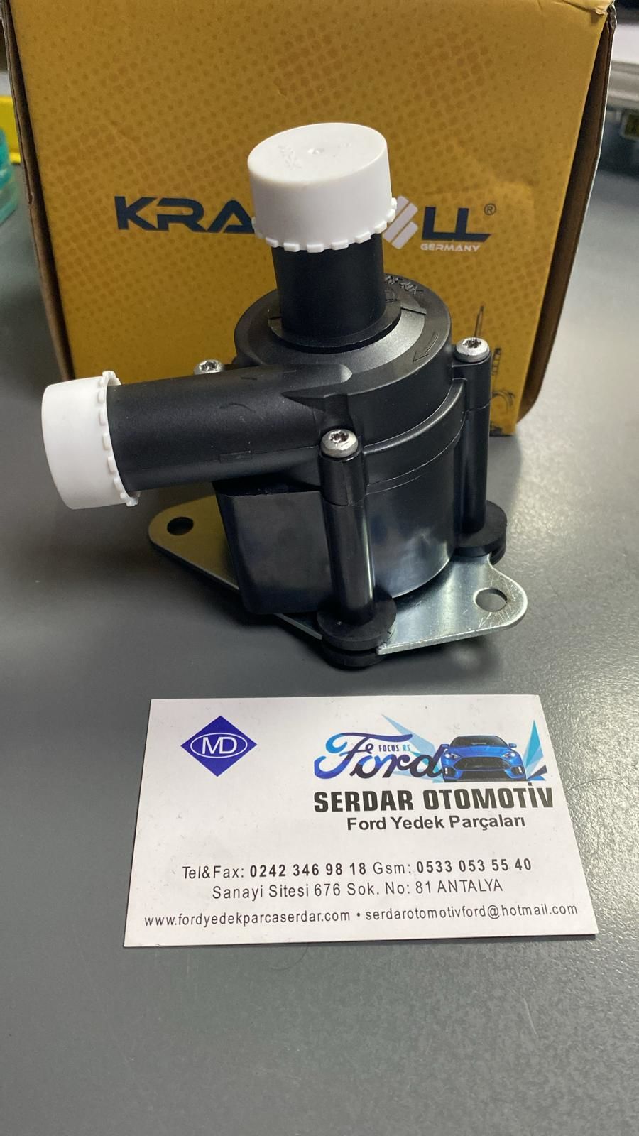 Volvo Yardımcı Su Pompası Devirdaim S60 II S90 II V40 V60 V70 III 08010073 31338211