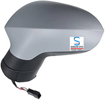 SEAT İBİZA DIŞ DİKİZ AYNASI SOL ELEKT ISITMALI ASTARLI 10-SONRASI 5PİN ALKAR 6139803 6J0857521
