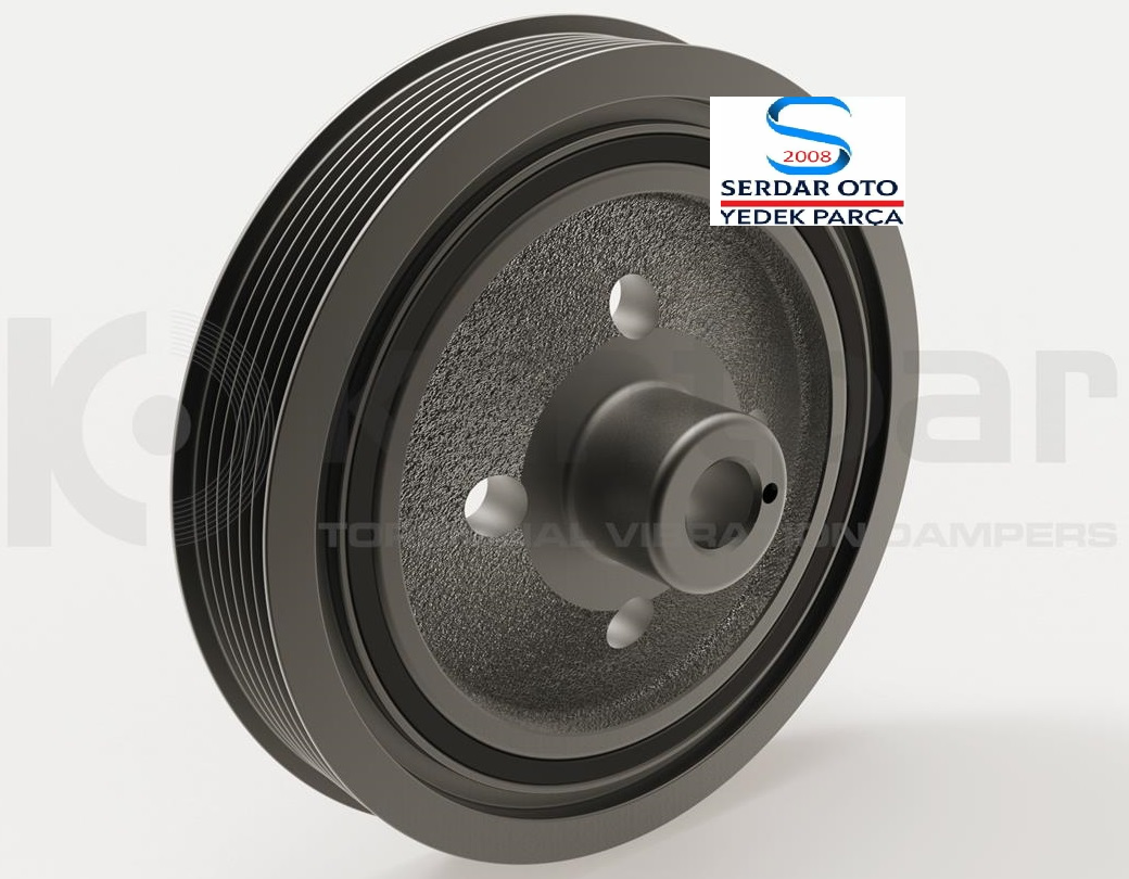 Ford Connect Krank Kasnağı 07-Sonrası Kentpar 152k16401 4M5Q6B319