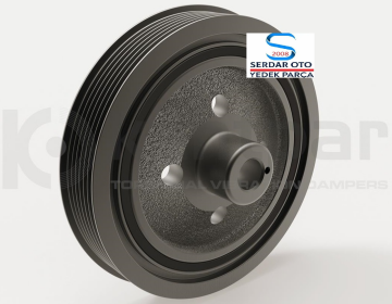 Ford Connect Krank Kasnağı 07-Sonrası Kentpar 152k16401 4M5Q6B319