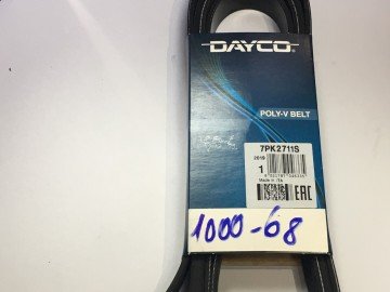 V Kayışı Klimasız V184 Transit 02-06 Arası DAYCO 7PK-2711S
