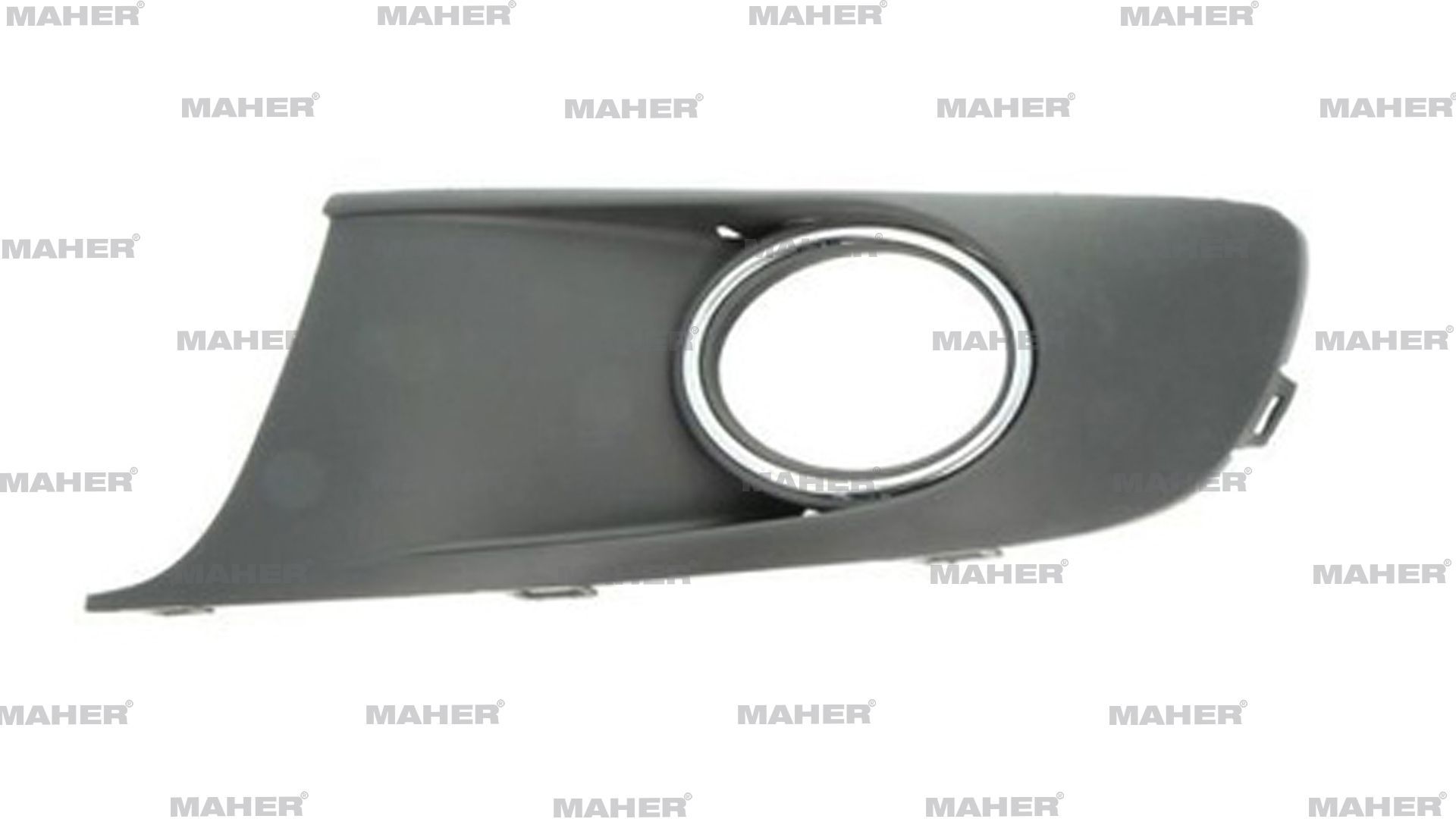 CADDY 10-15 ARASI ÖN TAMPON SİS LAMBA ÇERÇEVESİ SOL DELİKLİ NİKALAJ ÇERÇEVELİ 1T0853665P9B9 MHR-12768 MUR-ÜST-AR