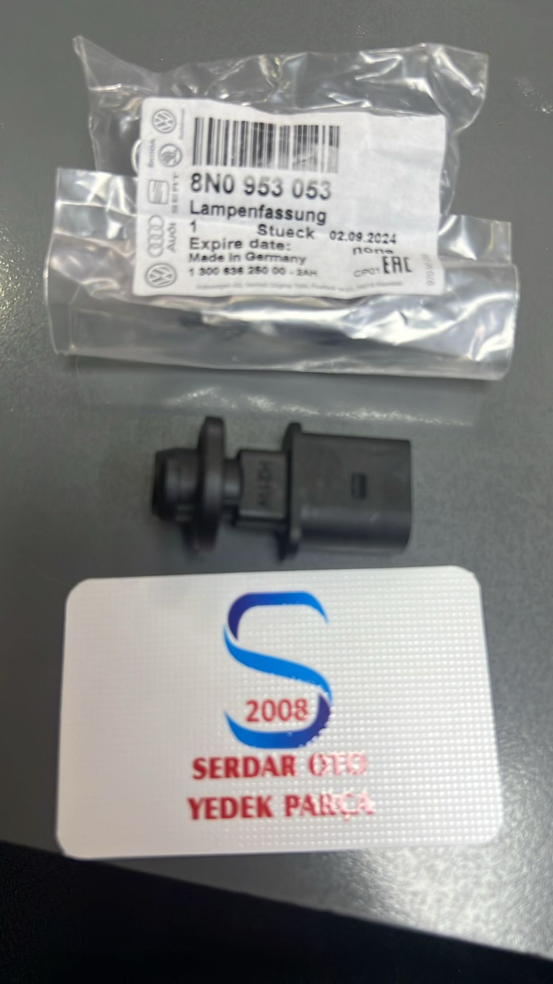 Sinyal Duyu - Passat B6 - Scirocco - 8N0953053 524861388 ORJİNAL R-3-59