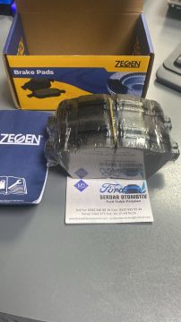 Courier Ön Fren Balata Takımı Zegen 151400 MET762K021