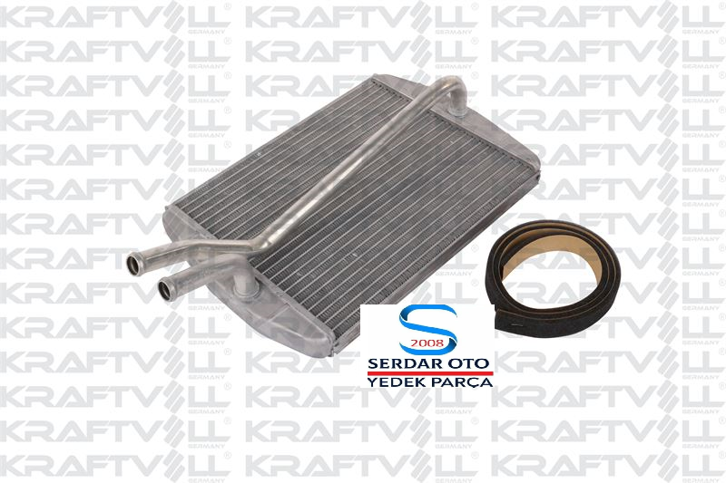 Ford Fiesta ve Ford Ka Kalorifer Radyatörü 96-2001 Arası 96fw18b539 XS6H18B539 KRAFTVOLL 08050054