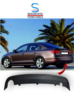 VOLKSWAGEN JETTA ARKA TAMPON ALT SPOYLERİ DEFLEKTÖR 11-14 ARASI 5C6807433C (Kargosu Ücretsiz)