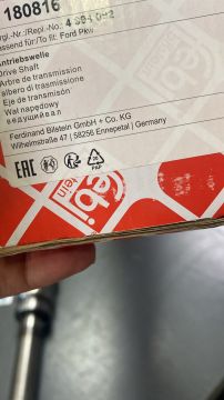 Connect Ön Aks Sağ 03-13 Arası Komple Febi Germany 180816 9T163B436AA